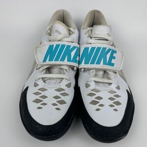 NIKE Zoom Rival SD 2 Track White Flash Crimson Shoes Men’s 6.5